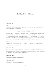 Problem Set 2 - Solutions Question (i)