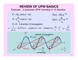 REVIEW OF UPW BASICS ˆ (