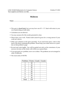 Midterm ×