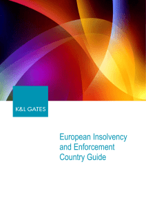 European Insolvency and Enforcement Country Guide