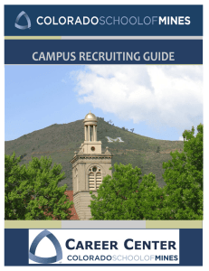   CAMPUS RECRUITING GUIDE