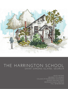 THE HARRINGTON SCHOOL