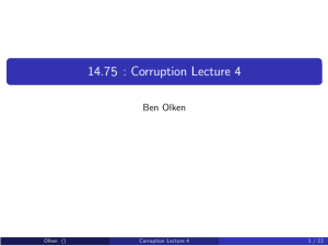 5  : Corruption Lecture 4 14.7