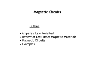 Magnetic Circuits