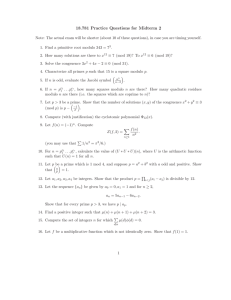18.781 Practice Questions for Midterm 2