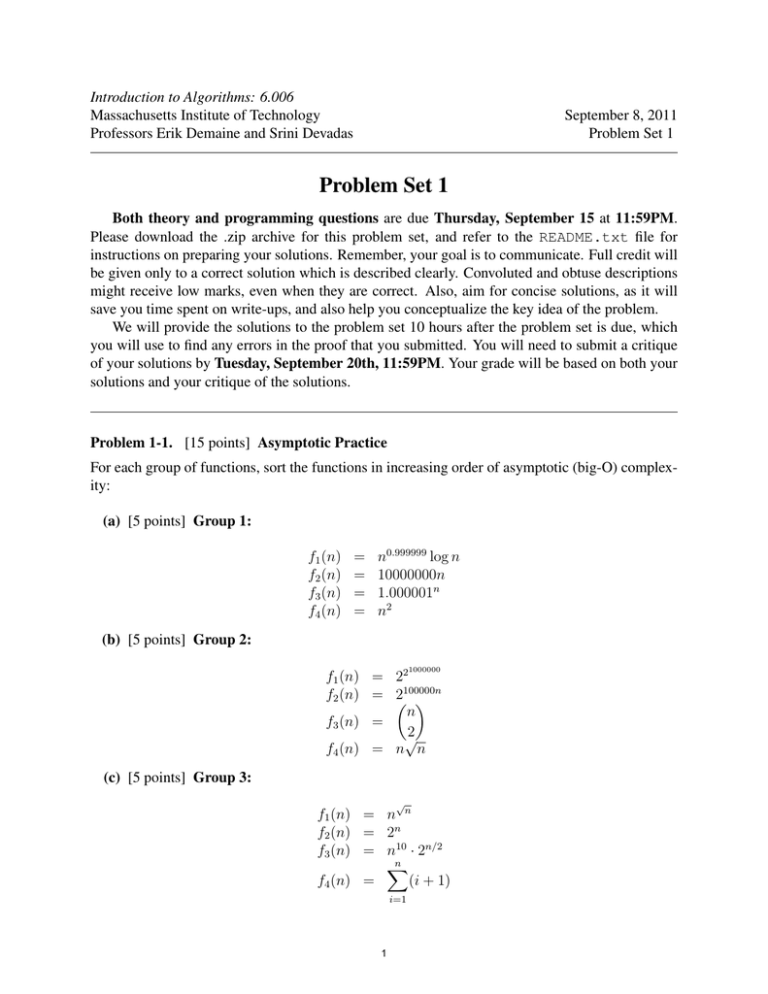 Introduction To Algorithms: 6.006 Massachusetts Institute Of Technology ...