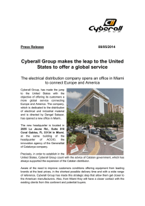 Cyberall Group makes the leap to the United