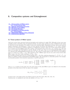 6.  Composites  systems  and  Entanglement