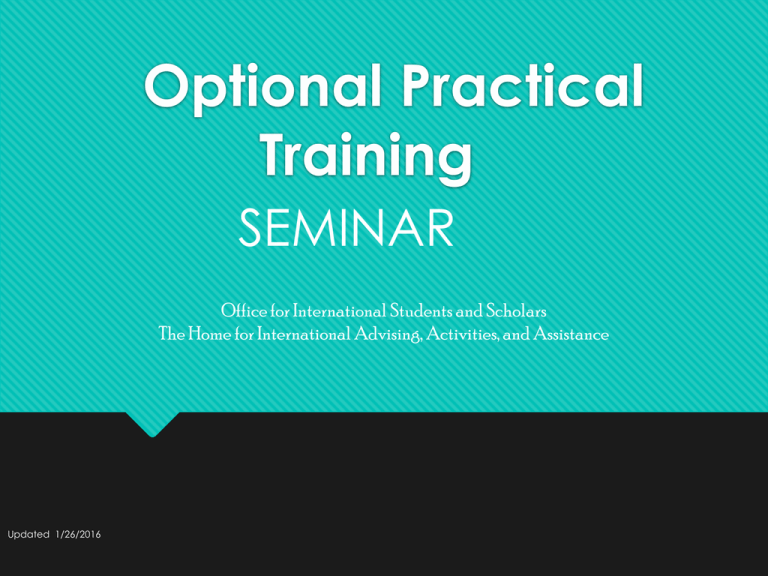 optional-practical-training-seminar