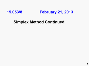 15.053/8          ...  Simplex Method Continued