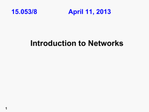 Introduction to Networks 1