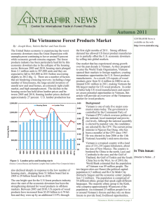 Autumn 2011 The Vietnamese Forest Products Market