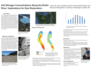 Soil Nitrogen Concentrations Along the Elwha