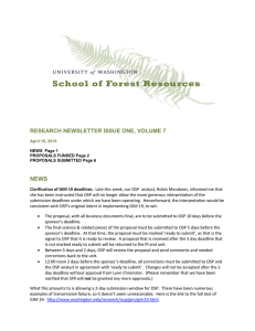 NEWS RESEARCH NEWSLETTER ISSUE ONE, VOLUME 7