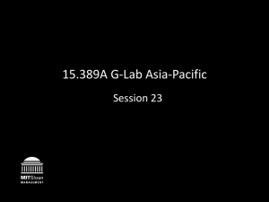 15.389A G-Lab Asia-Pacific Session 23 1