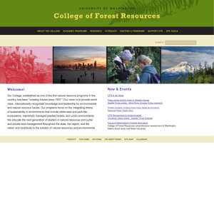 College of Forest Resources