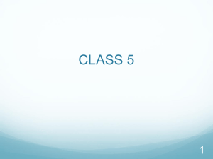 CLASS 5 1
