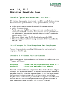 14, 2015 Oct. Employee Benefits News