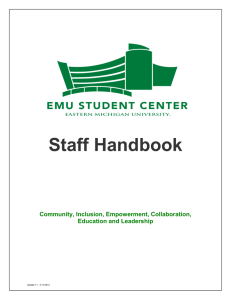 Staff Handbook