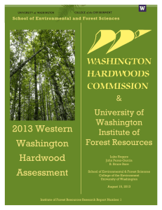 2013 Western Washington Hardwood Assessment