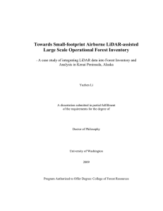 Towards Small-footprint Airborne LiDAR-assisted Large Scale Operational Forest Inventory