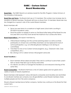 EABC – Carlson School Board Membership