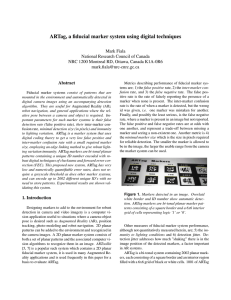 ARTag, a ﬁducial marker system using digital techniques