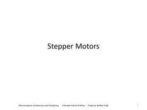Stepper Motors 1