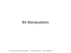 Bit Manipulation 1