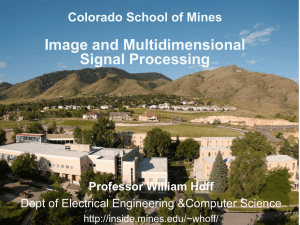 Image and Multidimensional Signal Processing Colorado School of Mines