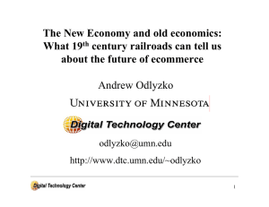 The New Economy and old economics: What 19