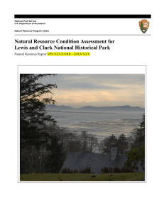 Natural Resource Condition Assessment for Lewis and Clark National Historical Park