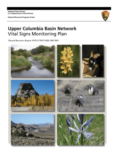 Upper Columbia Basin Network Vital Signs Monitoring Plan Natural Resource Report NPS/UCBN/NRR-2007/002