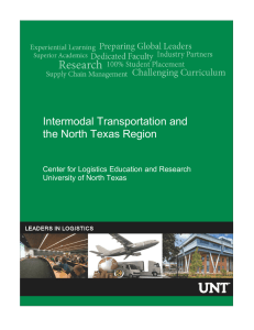 Intermodal Transportation and the North Texas Region