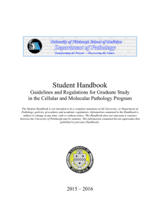 Student Handbook  Guidelines and Regulations for Graduate Study