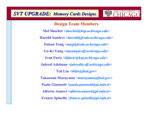 SVT UPGRADE: Memory Cards Designs Design Team Members