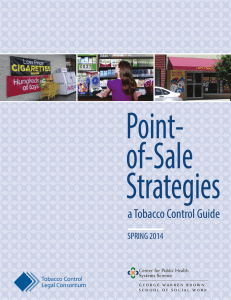 Point- of-Sale Strategies a Tobacco Control Guide