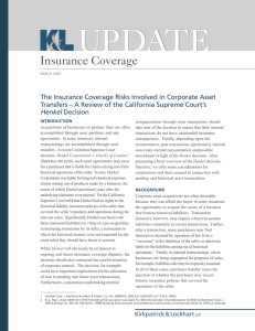 UPDATE Insurance Coverage