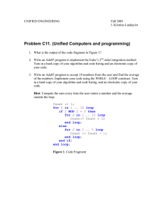 Problem C11. (Unified Computers and programming)