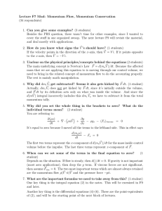 Lecture  F7  Mud:  Momentum  Flow, ... (34  respondents)