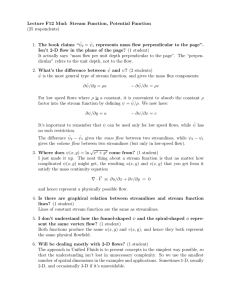 Lecture  F12  Mud:  Stream  Function, ... (25 respondents) ¯ 1.	 The  book  claims  “�