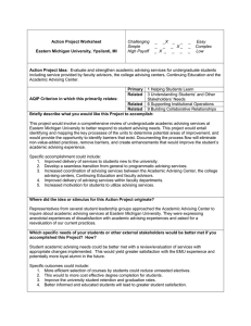 Action Project Worksheet