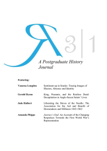 3|1 A Postgraduate History Journal