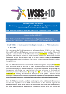 Document Number: WSIS+10/4/50