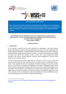 Document Number: WSIS+10/4/20