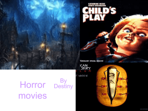 Horror movies By Destiny