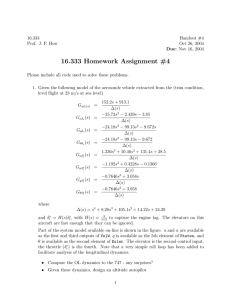16.333  Homework  Assignment  #4