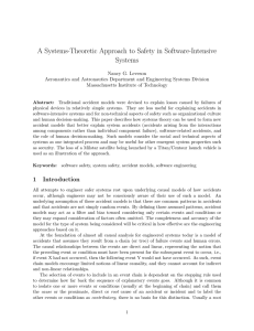 A  Systems-Theoretic  Approach to  Safety in ... Systems