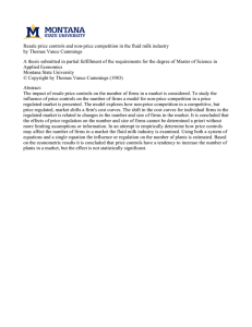 Resale price controls and non-price competition in the fluid milk... by Thomas Vance Cummings