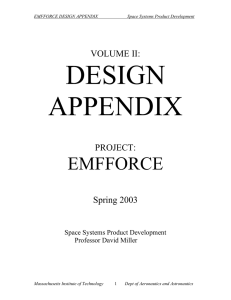 DESIGN APPENDIX EMFFORCE